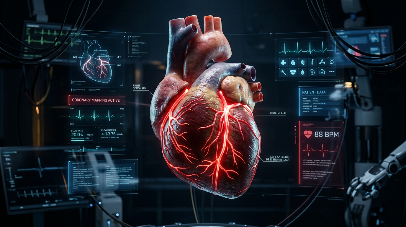 3D Coronary Anatomy Mapping